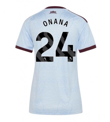 Aston Villa Amadou Onana #24 Tredjetrøje Dame 2026-27 Kortærmet